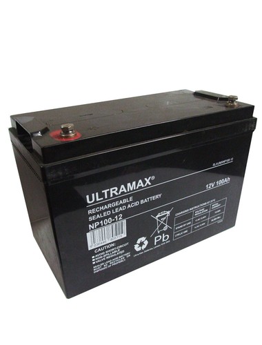 Batteria ultramax 12v - batteria, 100ah