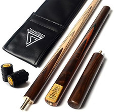 57 "Artigianato 3/4 Snodato Biliardo Stecche Con Estensione/Protector Comune Imb