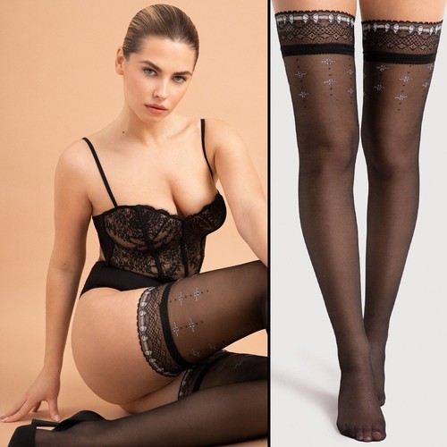 Calze lusso fiore reveil - di,