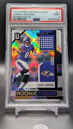 Lamar jackson 2018 panini - lamar,