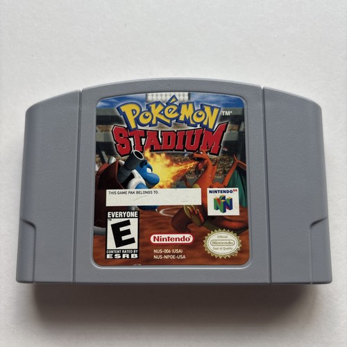 Pokemon stadio nintendo n64 - pokemon,