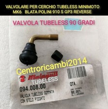 VALVOLA PER CERCHIO TUBELESS MINIMOTO MK6 BLATA C1 POLINI 910 S GP3 REVERSE 