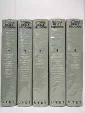 STORIA  DELLE RELIGIONI   5 Volumi UTET 1970 Ottimo +++