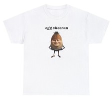 T-shirt Egg Sheeran divertente