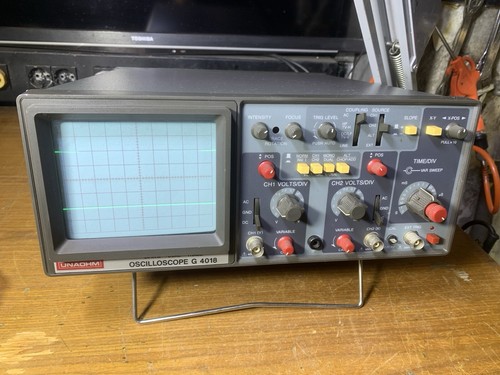 Unaohm 4018 oscilloscopio - g,