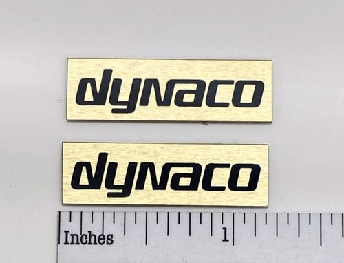 Dynaco speaker badge logo - speaker,