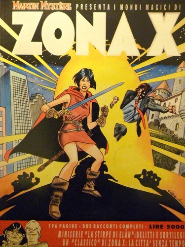Martin mystere presenta zona - mystere, x