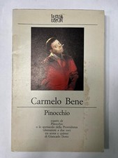 Carmelo bene pinocchio ed - bene,