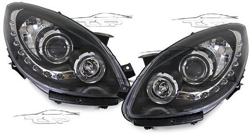Fari anteriori fanali dark - fanali, led