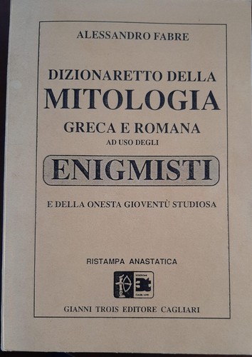 Dizionarietto della mitologia