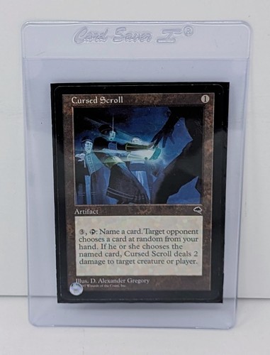 Cursed scroll magic the - scroll,