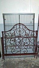 Letto antico in ferro battuto