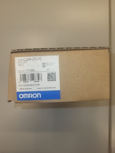 Omron cj2m cpu12 - modulo, plc
