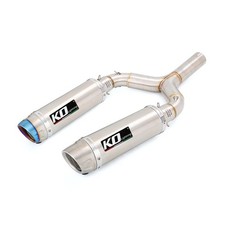 Marmitta Scarico Carbonio Mid Link Tip R&L Per Aprilia Shiver 750 750GT 2008-2017