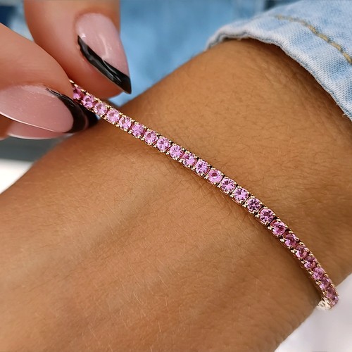 Bracciale modello tennis con - bracciale,