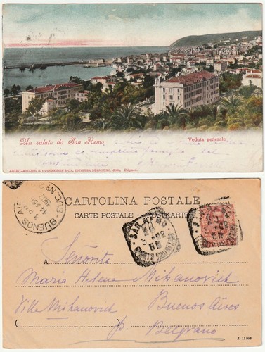 Sanremo imperia veduta - imperia,