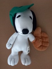 Kinder Maxi ( 1999 ) Italia   Peluche  Snoopy baseball  In Perfette Condizioni