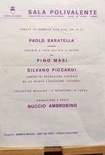 Volantino performances di
