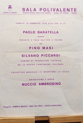 Volantino performances - , di