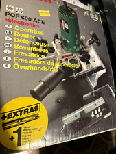 FRESATRICE VERTICALE  BOSCH POF 600 ACE ELECTRONIC USATA COME NUOVA