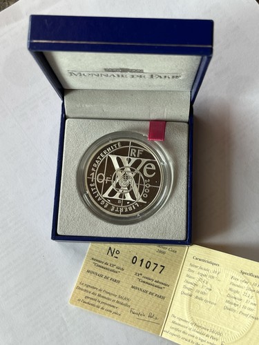 Moneta argento francia anno - moneta,