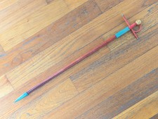 antica estoque, spada da torero di Toledo in acciaio con fodero in pelle