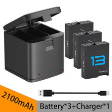 Batteria  Gopro Hero 13 Batterie gopro 13 go pro + caricatore