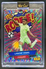 2024 Wild Card Lamine Yamal Silver Circles Rookie! RC #6/8