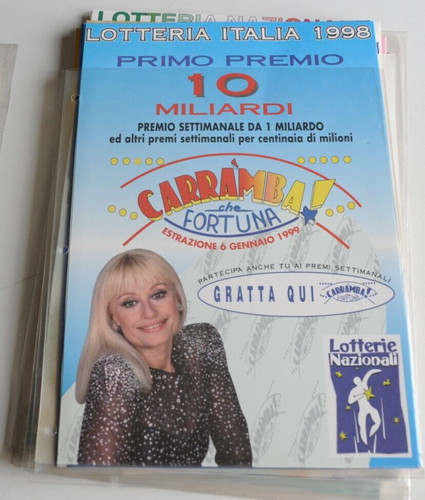 Locandina lotteria nazionale - locandina,