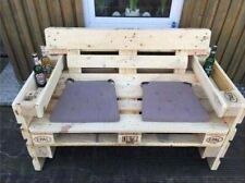 Panche artigianali assemblate con bancali Epal originali