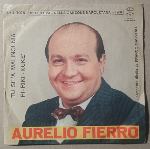 Vinile giri aurelio fierro - vinile, 45