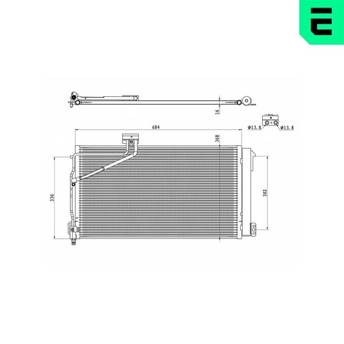 Condensatore climatizzatore - condensatore,
