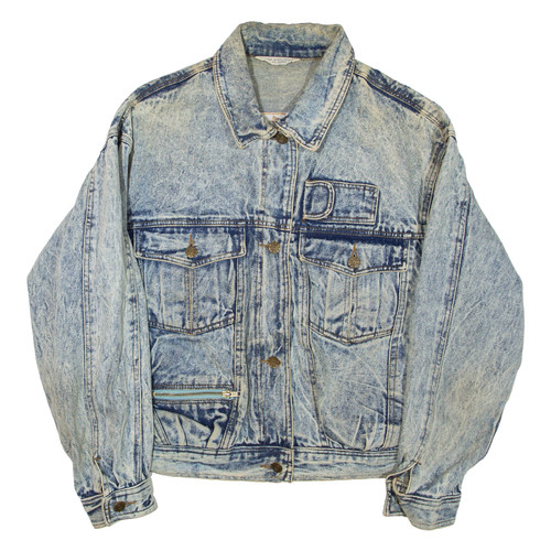 Giacca denim blu donna m - giacca,