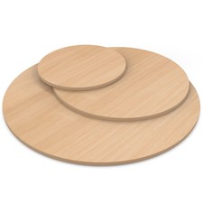 Piano tavolo rotondo legno di