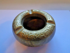 Vintage solid brass Ashtray