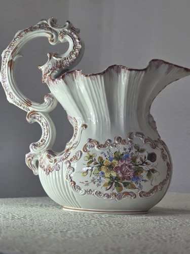 Italian pitcher - italian, 13"h
