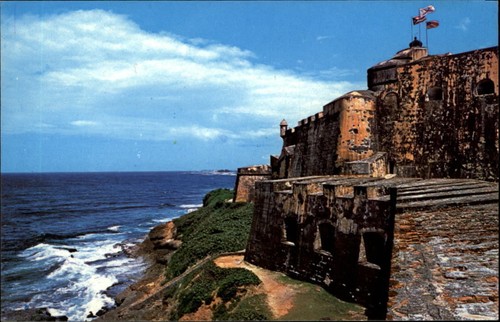 Cartolina san juan porto - cartolina, rico