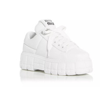 Miu Miu Women Platform Low Top