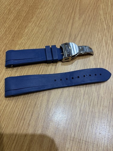 20mm tudor blue navy rubber - 20mm,