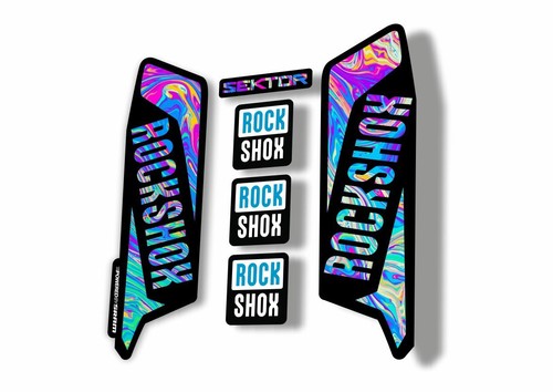 Adesivo rock shox - adesivo, sektor