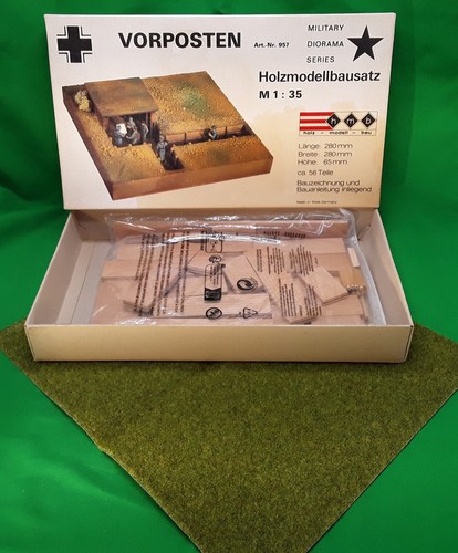 Maquette vorposten military - maquette-,
