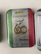 Figurine calciatori panini 2021 Tin BOX 15 bustine