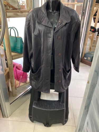 Giacca cappotto pelle - giacca, donna