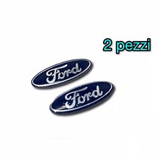 2 X LOGO ADESIVO CHIAVE TELECOMANDO FORD FREGIO STEMMA EMBLEMA RESISTENTE 18X7