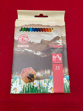 Caran D'Ache Prisma natura, 18 matite acquarellabili , vernice a cera d'api