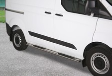 Pedane laterali acciaio inox