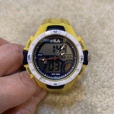FILA Yellow Digital Watch