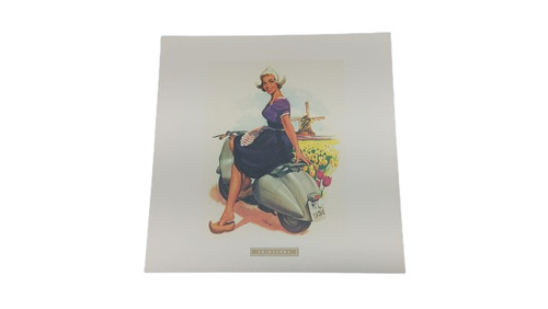 Poster stampa pin anni - stampa, pin-up
