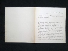 Fac simile di un autografo di Luigi Napoleone Bonaparte