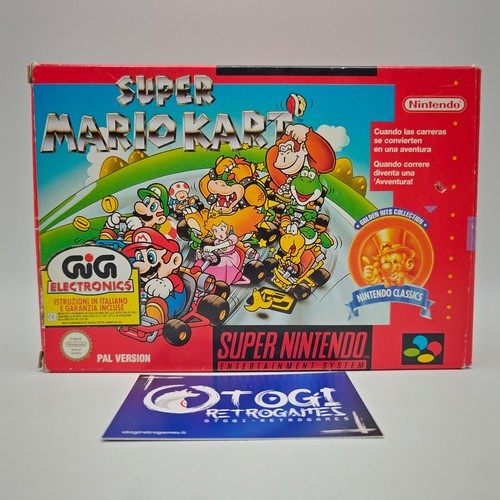 Super mario kart snes - mario,